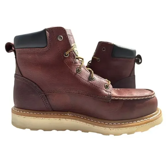 Irish Setter Work Boots Ashby 6 in Men's 9.5 D EH Alum Toe WP Leather 83606